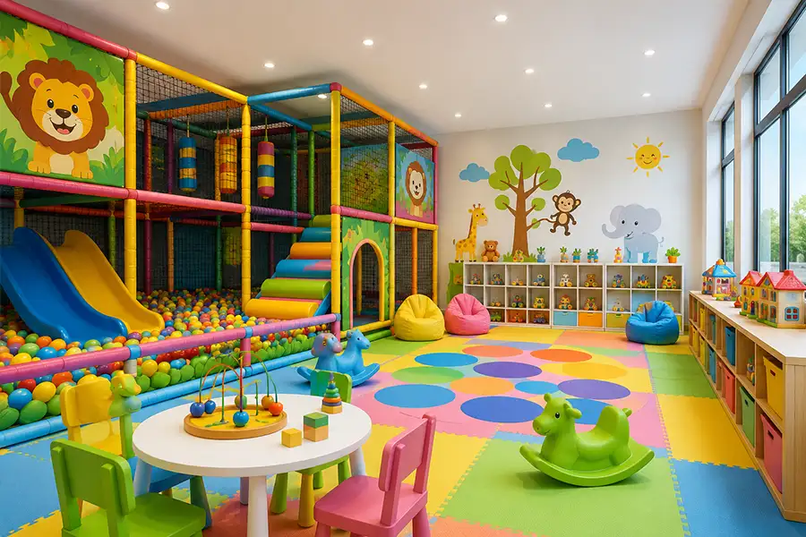 Rustomjee Thane West Kids Play Area Rustomjee Thane West Kids Play Area