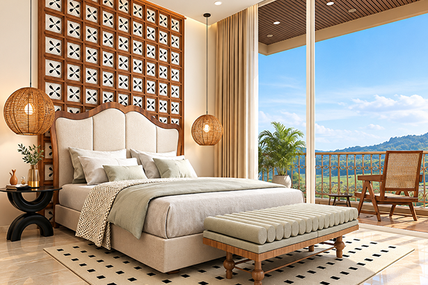Rustomjee Thane Bedroom