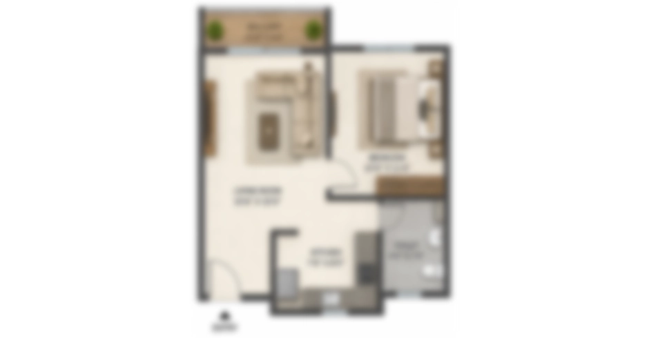 Rustomjee Thane West Floor Plan